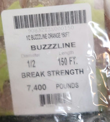 Yale Cordage Buzzzline 1/2″ x 150′ 12-Strand Climbing Rope XTC-12 Arborist Line