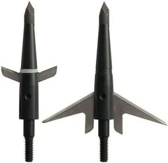 100Grain Expandable Broadheads Replacement Cut Arrow Heads Tips For Compound Bow