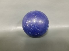 VTG Shot Put Ball Blue Cast Iron 90mm 2.72K Crown Used