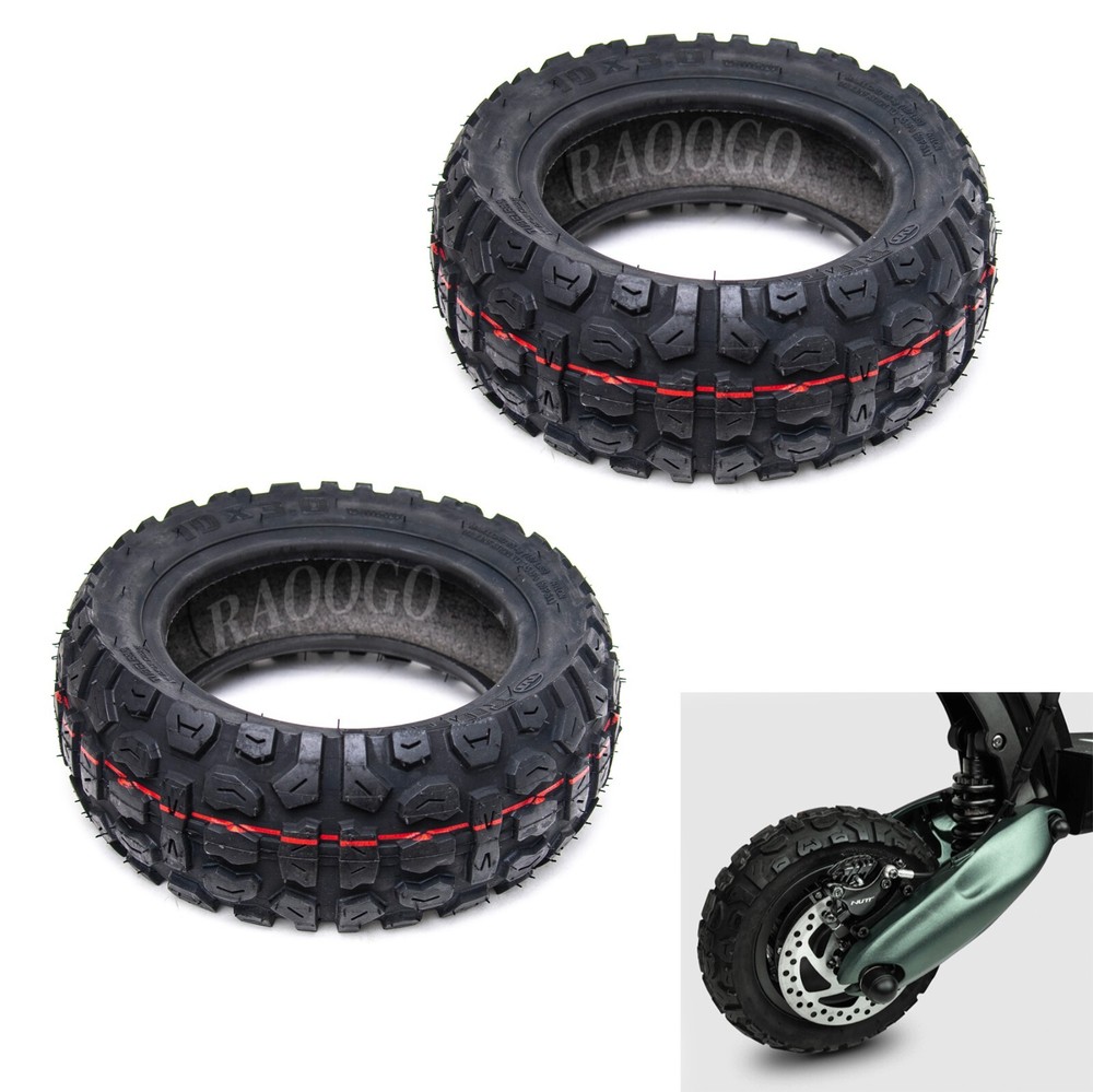 2 PCS 10×3 Tire fit 255×80 & 80/65-6 Vsett 10 Zero 10x Electric Scooter