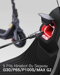 10ft Power Cord Fast Charging Cable Compatible with Ninebot by Segway P65/P100S/