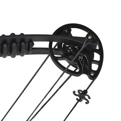Archery Compound Bow Arrow Set 30-55 LBS Adjustable Hunting Shooting Beginners