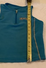 Zoot Sports Kid Child Triathlon Top S Swim Bike Run Athletic Sports Blue