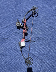 Cajun Sucker Punch Compound Bow 50 lb RH 17-31in Draw Red/Black Aluminum