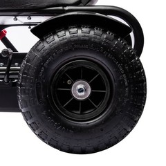 Kids Pedal Go Kart Ride On Car Adjustable Seat Hand Brake Rubber Tires 5-12