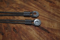 Oneida Archery Eagle Bow Power Cables Gray Coded Pair of 2 New