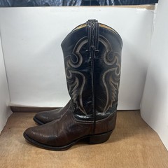 Tony Lama 48174 Men’s Size 9 D Western Boots Brown Leather