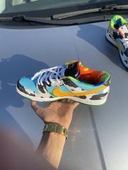 Nike SB Dunk Low Chunky Dunky Ben & Jerry’s Skateboarding Shoes Blue Multicolor