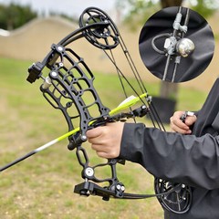 Archery Dual-Use Compound Bow Set 30-70lbs Adjustable Hunting Shooting Target