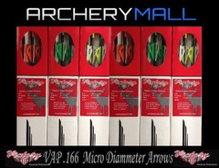 6 VICTORY MICRO DIAMETER VAP V6 250,350,400,450,500 ARROWS *FREE CUT & INSERTS*