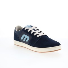 Etnies Cresta 4101000575424 Mens Blue Suede Skate Inspired Sneakers Shoes