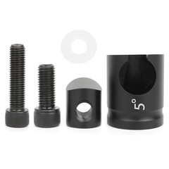 Quick Disconnect Archery Stabilizer 0/5/8/10 Degree Matte Black for Compound/Rec