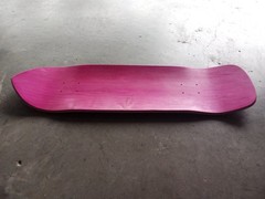 9.18″ Skateboard Deck Punk Shape MIX Mfg Handcrafted in USA Pink
