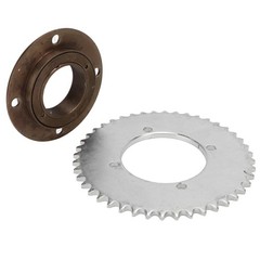 Steel 44T Chain Sprocket Kit For ATVs Toughness Stable Performance Popular