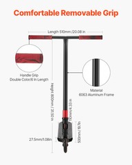 Stunt Scooter Street Trick Scooters for Kid Adult Double Layer Lightweight Deck