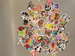 US 100pcs Skateboard Stickers Bomb Vinyl Laptop waterbottle Luggage Decals Dope