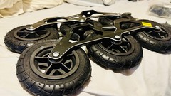 Powerslide Outback 150 Trinity Off-Road Frames 3×150 + Pump Spare Tire/Tube