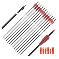 Carbon Arrows for Hunting & Target Practice – 26, 28, 30 Inch Options