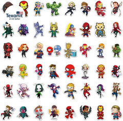 200PCS Cool Character Stickers for Water Bottles Skateboard Luggage Laptop Bumpe