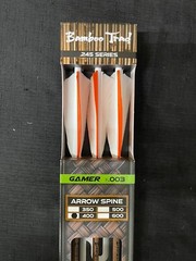 Victory Archery Bamboo Trad V3 .003 400 .245 Feather Fletched 6 Pack BRAND NEW