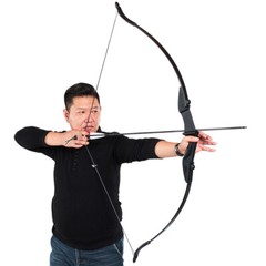 57″ Takedown Recurve Bow Youth&Adults Archery RH&LH Target Shooting 20/30/40lbs