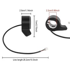 Fingering Accelerator Thumb Throttle For NIU KQI1 KQI2 KQI3 E-Scooter Parts US