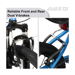 AVASTA Govet 20» Kids Mountain Bike for 6-12 Years Old Boys Girls with Suspe…