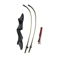 60″ ILF Takedown Recurve Bow 30-60Ibs Wooden Archery Right Hand American Hunting