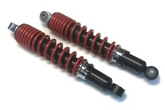 (2) 12″ Mechanical Shock Absorber 10mm 3/8″ ID – Go Kart Cart Minibike Mini Bike