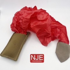 Airsoft Bright Red Dead Rag Quick Deploy Pouch Molle Compatab Tan Color