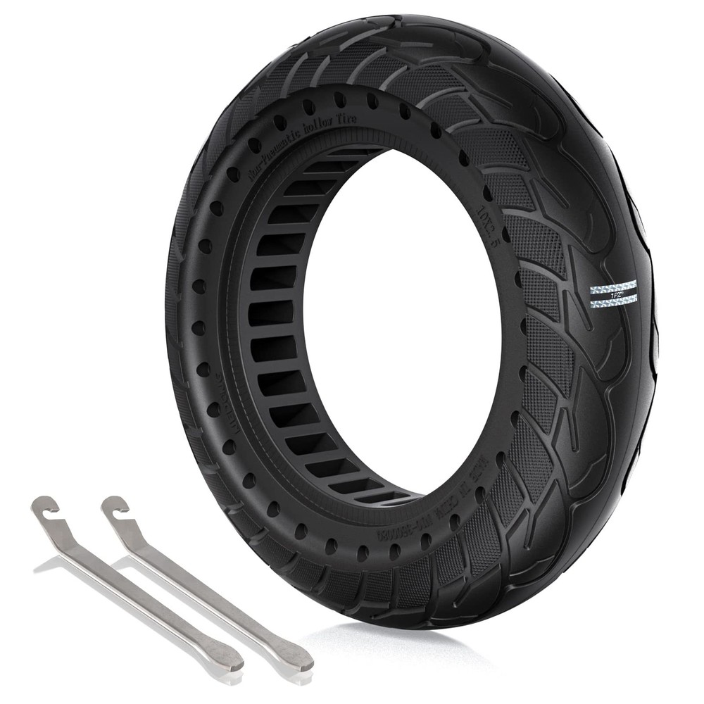 1PZ FT2-X02 10×2.50 60/70-6.5 Solid Tire 10 Inch Tire Replacement for Ninebot…