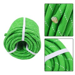 1/2 in x 125 ft Double Braided Rope Swing Camping Breaking Strength 8400 Pounds