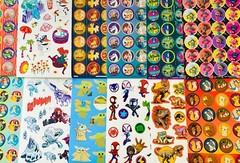 355 Stickers | LOT 4 ALL AGES | TONS OF FUN THEMES 4 ALL SEASONS HOLIDAYS CRAFTS