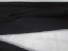 OVATION CLASSIC RIDING BREECHES BLK MEDIUM WOMEN PANTS KNEE PATCHES STRETCH K478