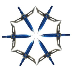12Pcs 2 Blade 100 Grain Archery Crossbow Broadheads Arrowheads Tips for Hunting