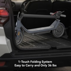 20KM Adult Electric Scooter 350W 10.2Ah Long Range Commute E-Scooter 220lb