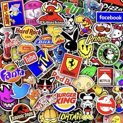 (2 Pack) Random Sticker Pack Mystery Phone Laptop Etc. (2 Stickers)