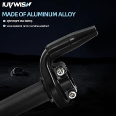 Dirt Bike Throttle Assembly with Throttle Cable Motorcycle Push Pull Throttle