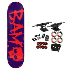 Zero Skateboard Complete Bam Margera 3 Blood Purple 8.25″ x 31.9″