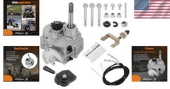 Lightweight Forward Reverse Gearbox Kit for 30 Series Go Karts, Easy to Install