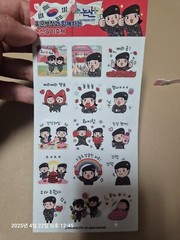 [RARE] 2025 Korea Nonsan Strawberry Festival Official Military Sticker