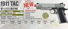 Umarex Elite Force 1911 Blowback 6Mm Bb Pistol Airsoft Gun Silver/Black 1911 Tac