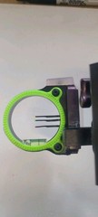 Black Gold Ascent 3-Pin Slider Compound Bow Sight w/ Fiber Optic