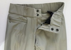 Kerrits Affinity Ice Fil Full Seat Breech XS Sand Light Green Silicone Grip Hors