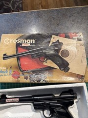 Vtg 1981 Rare Crosman Coleman Division Mark I CO2 Target Pellet Pistol In Box