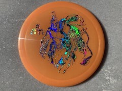 Discraft Paul McBeth Big Z Anax-Orange w Holographic Money Foil