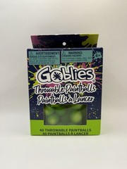 Goblies Throwable Paintballs, 40 Count PAINT Color Varies