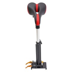 Universal Scooter Seat Cushion Aluminum Alloy Rod + Saddle Height Adjustable New