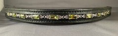Browband People On Horses Treasure olive (5) 16″ 1 3/4″ Endloop
