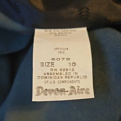 Devon-Aire Concour Elite Women’s USPC Show Coat Jacket Hunter Green Size 10